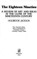 Tapa de The eighteen nineties