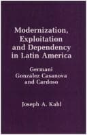 Tapa de Modernization, exploitation, and dependency in Latin America