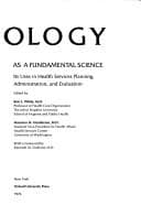 Tapa de Epidemiology as a fundamental science, its uses in health services planning, administration, and evaluation