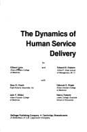 Tapa de The dynamics of human service delivery