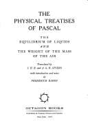 Tapa de The physical treatises of Pascal