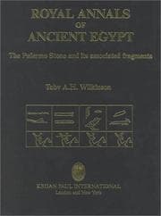 Tapa de Royal annals of ancient Egypt