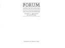 Tapa de Forum