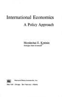 Tapa de International economics