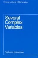 Tapa de Several complex variables