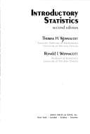 Tapa de Introductory statistics