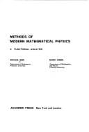 Tapa de Methods of modern mathematical physics
