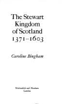 Tapa de The Stewart kingdom of Scotland, 1371-1603