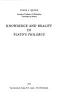 Tapa de Knowledge and reality in Plato'a Philebus