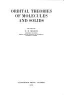 Tapa de Orbital theories of molecules and solids