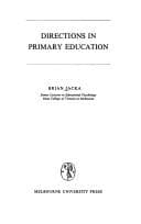 Tapa de Directions in primary education