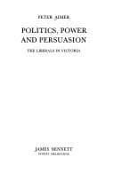 Tapa de Politics, power and persuasion