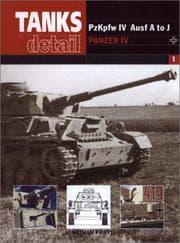 Tapa de Panzer IV PzKpfw Ausf A-J