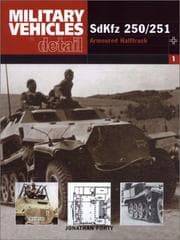 Tapa de Sdkfz 250/1 To 250/12  Armoured Halftrack (Miltary Vehicles in Detail 1)