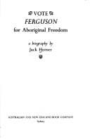 Tapa de Vote Ferguson for Aboriginal freedom