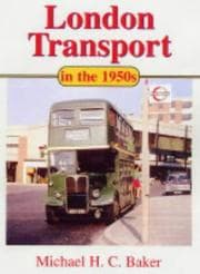 Tapa de London Transport in the 1950s