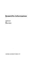 Tapa de Scientific information