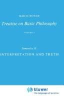 Tapa de Interpretation and truth