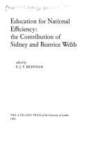 Tapa de Education for national efficiency