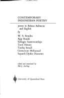 Tapa de Contemporary Indonesian poetry