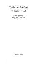 Tapa de Skills and methods in social work