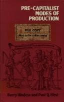Tapa de Pre-capitalist modes of production
