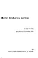 Tapa de The principles of human biochemical genetics