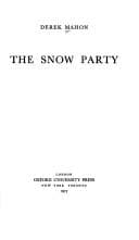 Tapa de The snow party