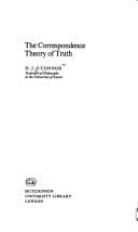 Tapa de The correspondence theory of truth