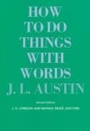 Tapa de How to do things with words