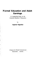 Tapa de Formal education and adult earnings