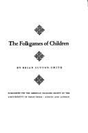 Tapa de The folkgames of children
