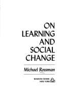 Tapa de On learning and social change