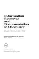 Tapa de Information retrieval and documentation in chemistry