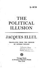 Tapa de The political illusion.