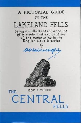 Tapa de Central Fells (Wainwright Book Three)