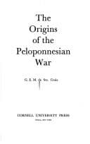 Tapa de The origins of the Peloponnesian War
