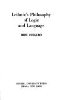 Tapa de Leibniz's philosophy of logic and language. --