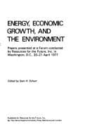 Tapa de Energy, economic growth, and the environment