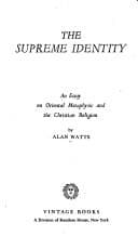 Tapa de The supreme identity