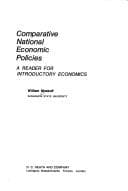 Tapa de Comparative national economic policies