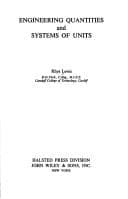 Tapa de Engineering quantities and systems of units