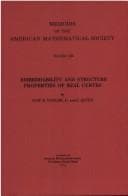 Tapa de Embeddability and structure properties of real curves
