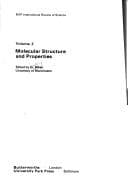 Tapa de Molecular structure and properties