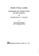 Tapa de Irish folk lore