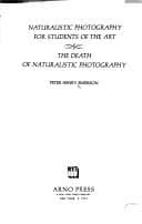 Tapa de Naturalistic photography for students of the art