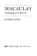 Tapa de Macaulay--the shaping of the historian