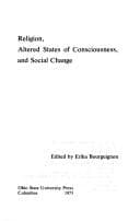 Tapa de Religion, altered states of consciousness, and social change