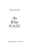 Tapa de As if by magic.