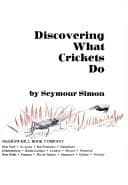 Tapa de Discovering what crickets do